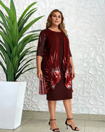 Încarcă imaginea în vizualizatorul Galerie, rochie eleganta de dama marime plus

