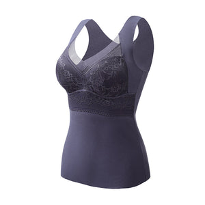Sutien incorporat 2 in 1, lenjerie termica