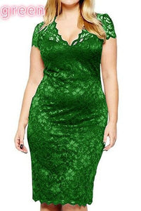 rochie sexy din dantela marime plus