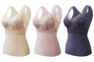 Sutien incorporat 2 in 1, lenjerie termica